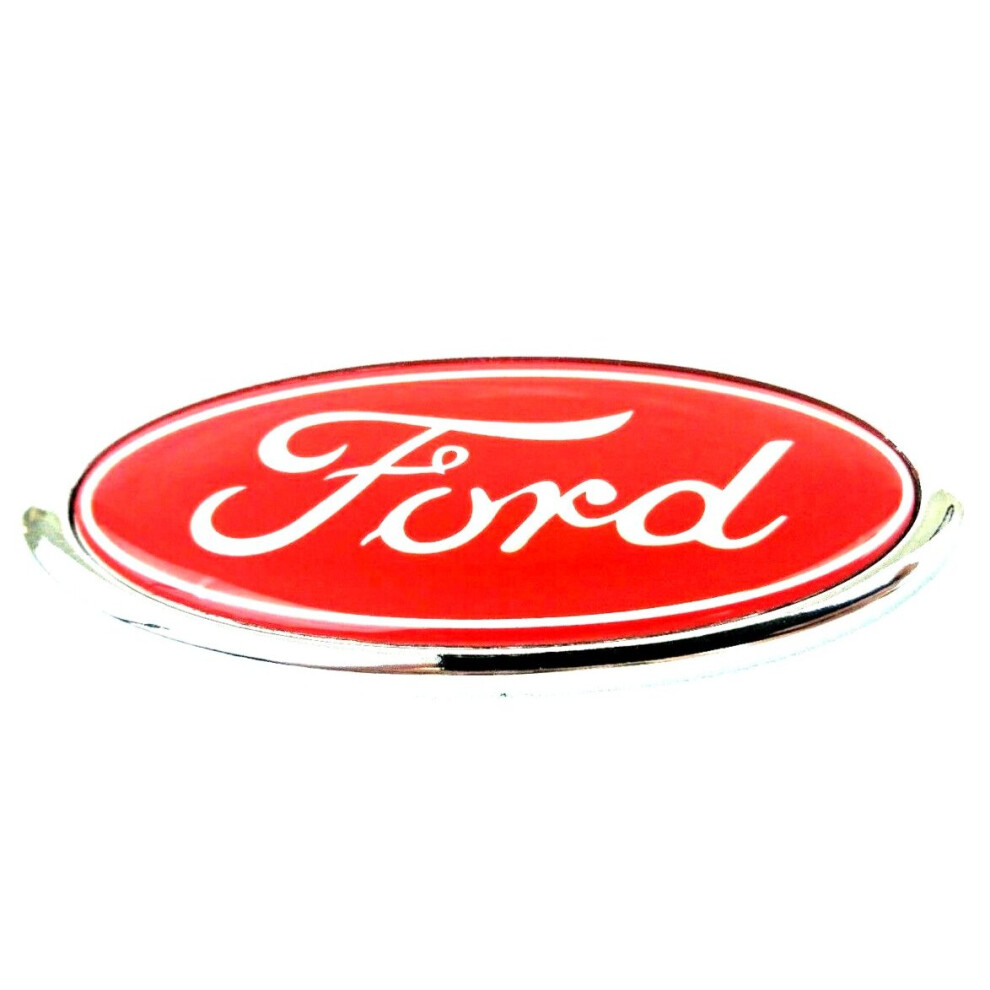 Red Ford Rear Boot Badge Emblem For Mondeo