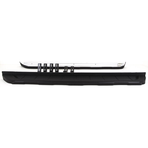 Ford Ranger T6 2011-On Running Boards Side Steps Black OEM Style 1