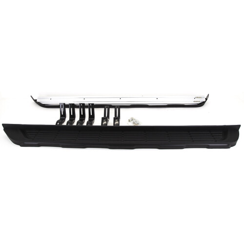 Ford Ranger T6 2011-On Running Boards Side Steps Black OEM Style 2