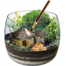 Terrarium Harry Potter - CLEMENTONI - Hagridin mökki jäljennettävä