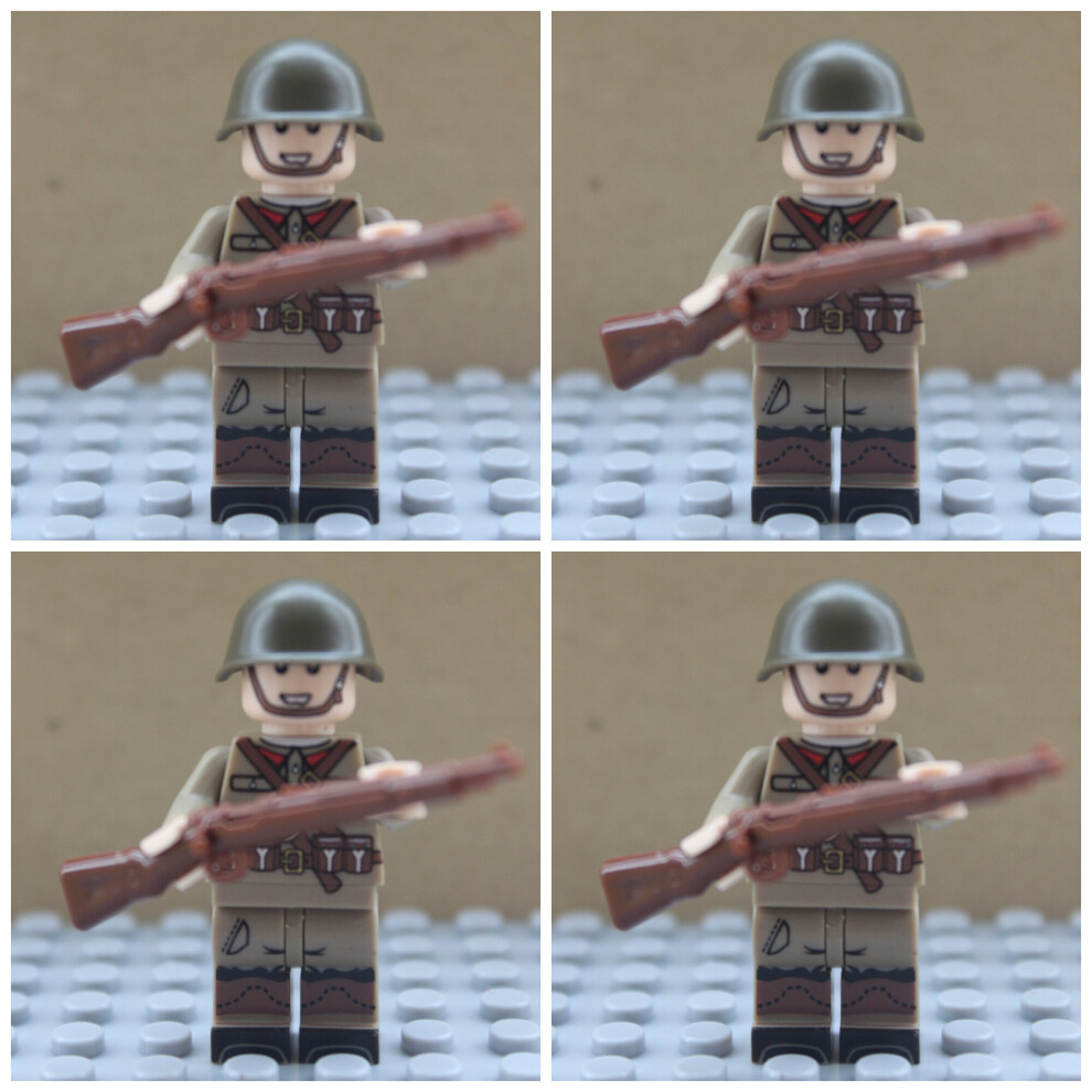 World War Military Soldiers Models Mini Action Figures Fit Lego Toys