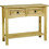 (2 Drawer Table  with Shelf) Corona Console Table 1,2,3 Drawer with Shelf 1