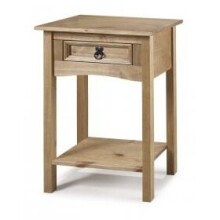 (1 Drawer Table with Shelf) Corona Console Table 1,2,3 Drawer with Shelf