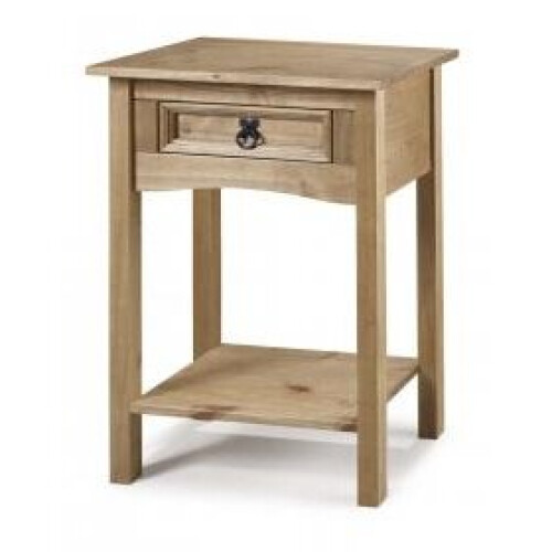 (1 Drawer Table  with Shelf) Corona Console Table 1,2,3 Drawer with Shelf