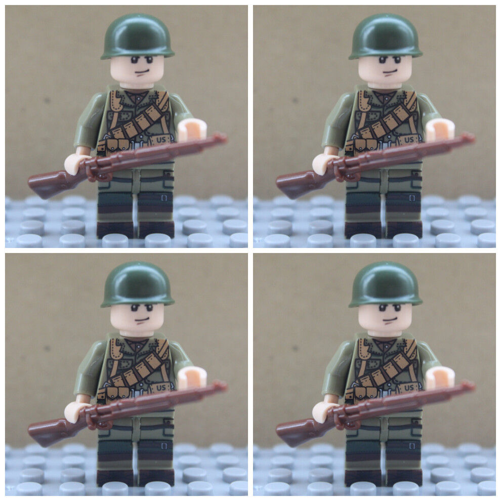 World War Military Soldiers Models Mini Action Figures Fit Lego Toys