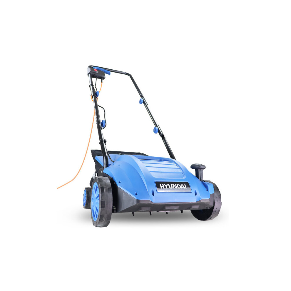 Hyundai 1500W 32Cm Electric Lawn Scarifier / Aerator / Lawn Rake, 230V
