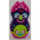Wigo Loopy Rubber Pencil Sharpener with Fancy 1 Hole Display Purple 1