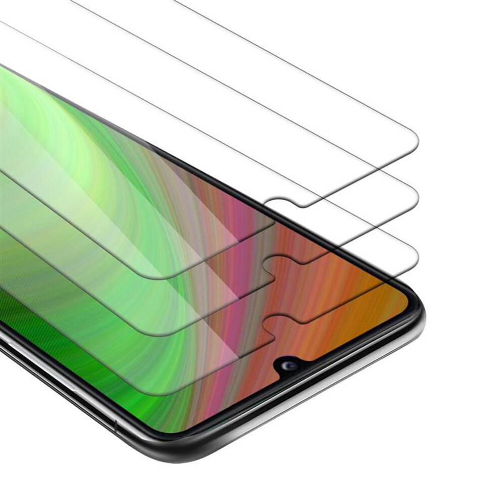 Cadorabo 3X Tempered Glass For Samsung Galaxy A31 Protection Film Display Saver Protective Film 4063758150317