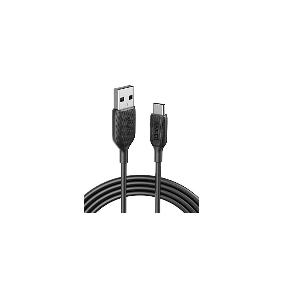 USB Type C Cable, Anker PowerLine III USB-A to USB-C Fast Charging Cord (10 ft), Compatible with Samsung Galaxy S10 S9 Plus S8 Plus, LG V20 G7 G6