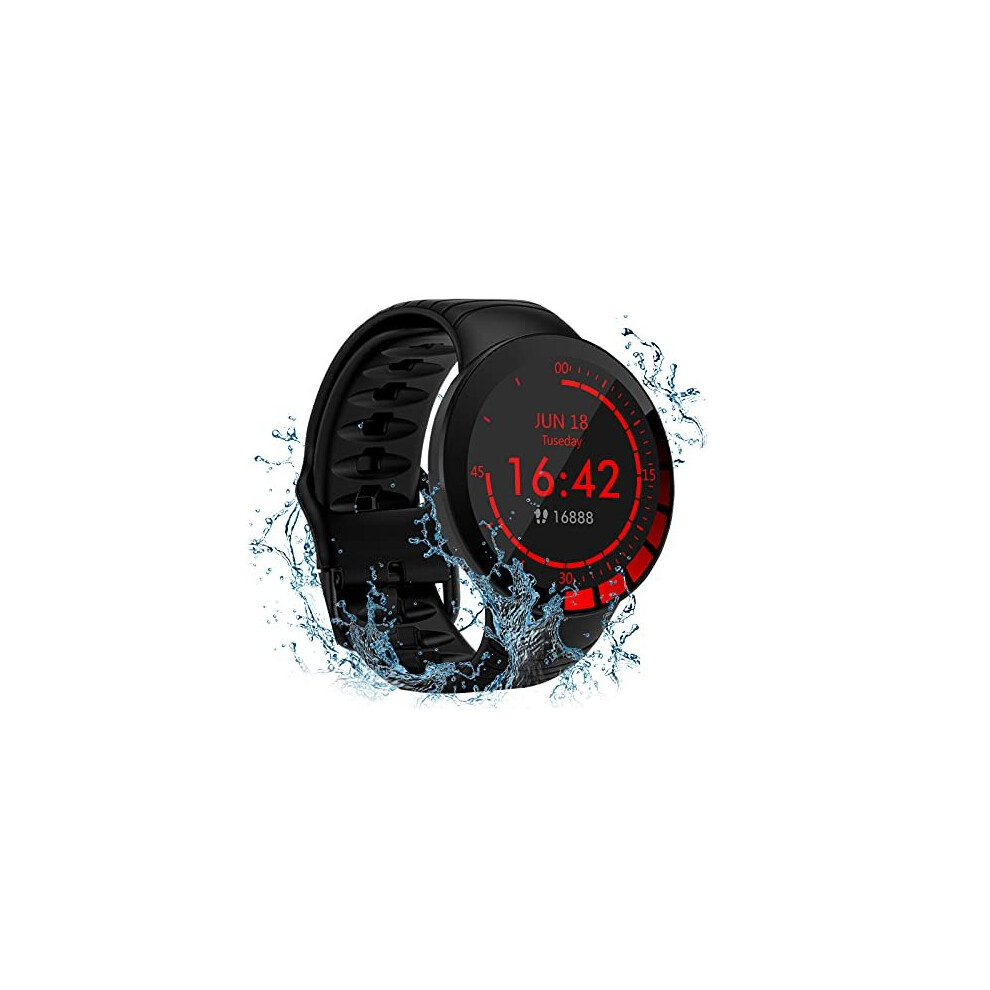 Utry Smart Watch,1.28" Touch Screen Smartwatch,Fitness Trackers With Heart Rate Monitor,Waterproof Ip68 Fitness Tracker Watch Pedometer Stopwatch, Sm Light 791590626533