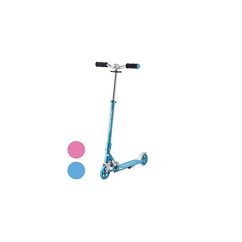 Osprey Kids Scooter, 2 Wheeled Folding Kick Scooter for Children Boys Girls, Multiple Colours