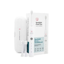 Spotlight Oral Care Sonic Toothbrush | Gentle & Effective Electric Toothbrush | 2-Minute Self Timer | Long Lasting Battery | 3 Speed Settings | Up to