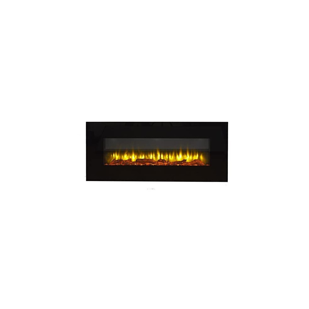 Endeavour Fires Holbeck Black Wall Mounted Electric Fire