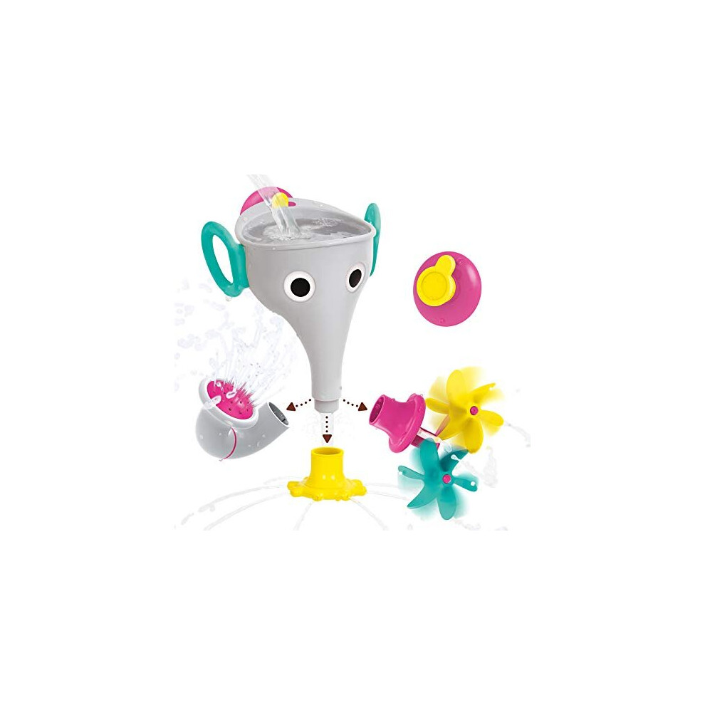 Yookidoo Funelefun Fill N Sprinkle Bath Toy (Grey) Grey