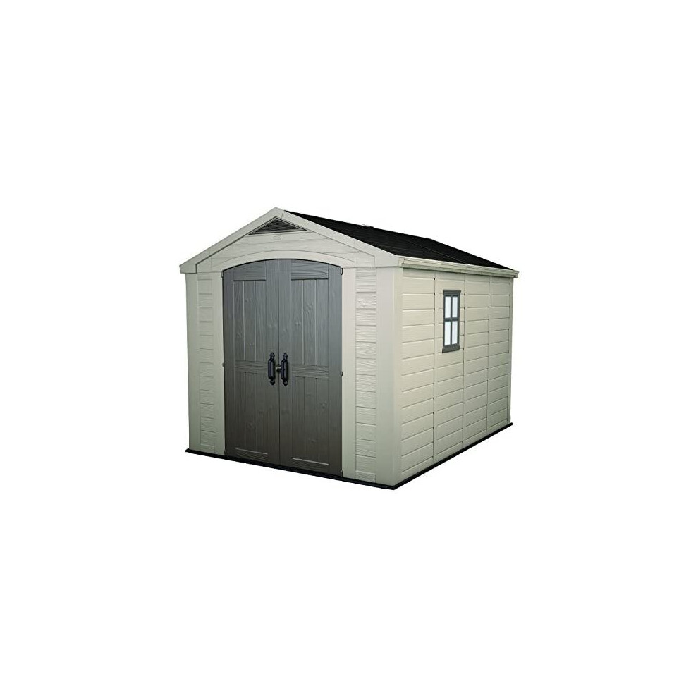 KETER Factor Resin Shed, 8 by 11 feet