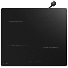 Plug in Induction Hob 4 Cooking Burners Electric Cooktop, 60cm Bulit in Worktop Table top Hot Plate Cooker, Suitable for Iron, Stainless Steel and