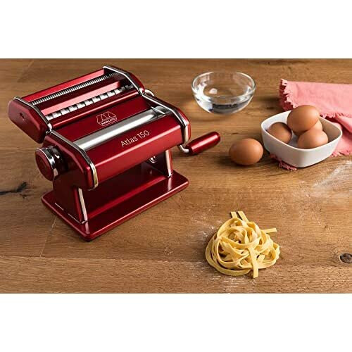 Machine à pâtes Atlas 150 Wellness Rouge Marcato 2