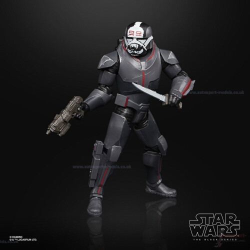 Hasbro Star Wars: The Bad Lote Wrecker Figura de a    o preta de 6 polegadas 2