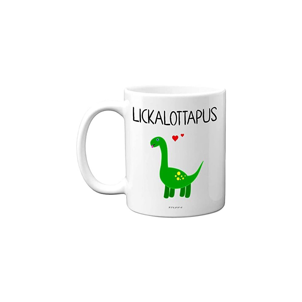 Valentines Day Mug Lickalottapus Dinosaur Mug, Lesbian Gifts, Dinosaur Mugs for Adults, LGBT Lesbian Gay Gifts, Gay Mug, Gay Valentines Gift for Her,