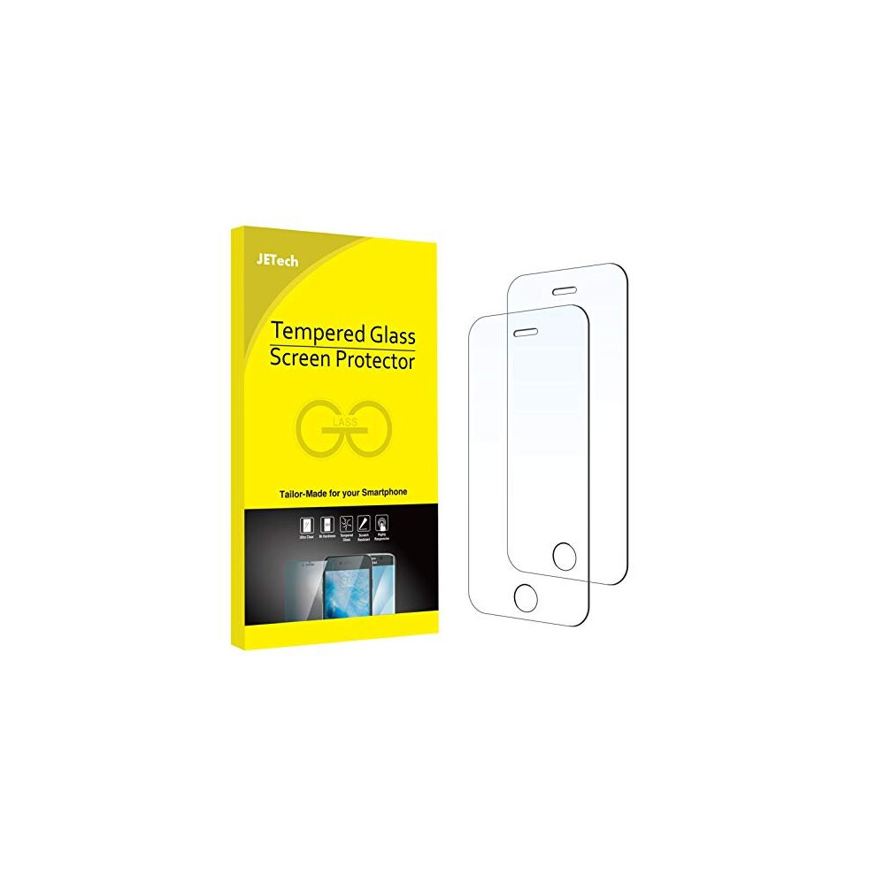 Jetech 2-Pack Screen Protector For Iphone Se 2016 (Not For 2020) Iphone 5S 5C 5, Tempered Glass Film 815000020893