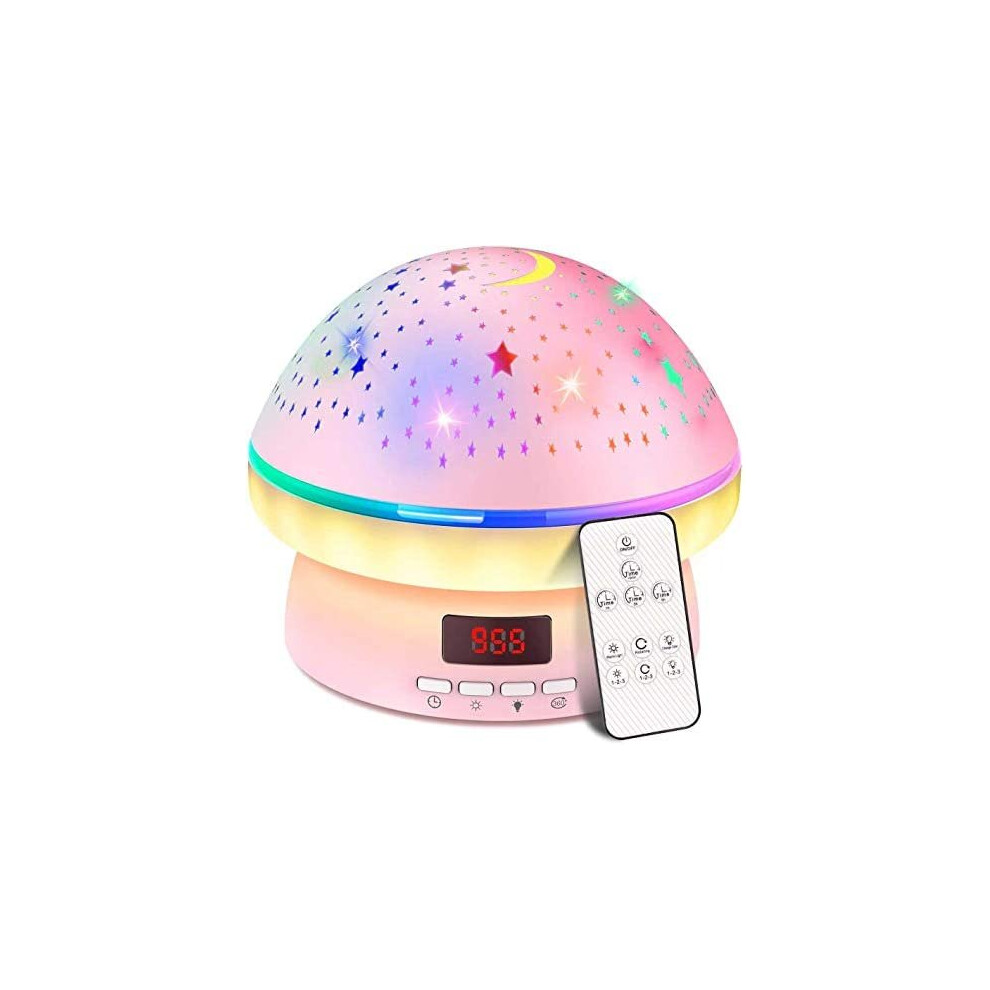 Photos - Floodlight / Street Light Girls Toys for 2-8 Year Old Kids, Timer Rotation Star Projector Night Light for Kids Age 3-8, Toys for 2-9 Year Old Boys Gir