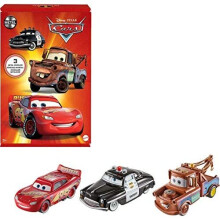 Mattel Disney Pixar Cars, Radiator Springs 3-Pack med Die-cast Bilar & Lastbilar