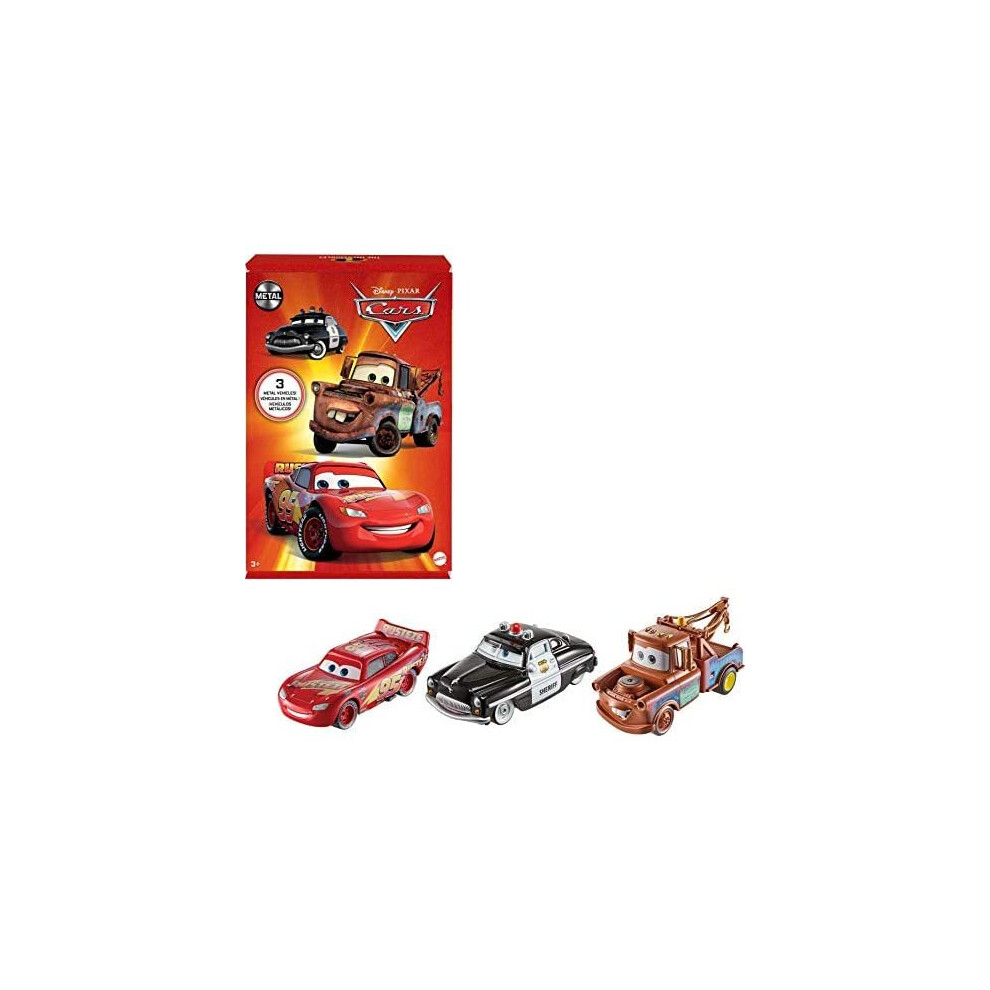 Disney Pixar Cars Die-Cast Vehicle 3-Pack