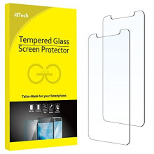 JETech Screen Protector for iPhone 11 Pro, iPhone Xs and iPhone X 5.8-Inch, Case Friendly, Tempered Glass Film, 2-Pack