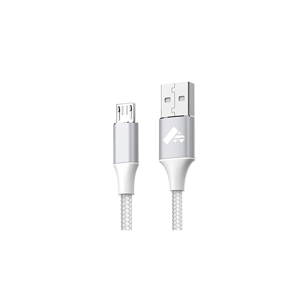 Micro Usb Cable, Aioneus Android Charger Cable 2M Fast Charging Cables Nylon Braided Usb Charger Lead For Samsung Galaxy S7 Edge S6 S5 J7 J5 J6 J 6972243899397