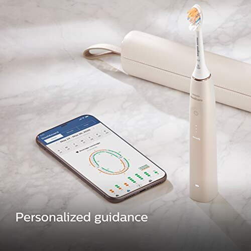 Philips Sonicare Power Electric Toothbrush 9900 Prestige with SenseIQ
