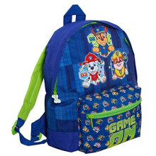 Kids Paw Patrol Backpack Game On with Big Pocket Chase Marshall Rubble School Nursery Holiday Lunch Book Bag Rucksack