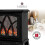 NETTA NETTA 2000W Stove Heater Fireplace with Flame Effect - Black 4