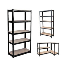 Shelving Unit for Garages and Sheds 150x70x30cm Racking Storage Shelves Strong Metal Shelving 5 Tier Boltless Garage Shelving Storage Unit Adjustable