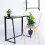SP Computer Desk Compact Foldable Computer Desk Laptop Desktop Table Folding Portable Small Table for Company,Garden,Camping,Office (Black) 6