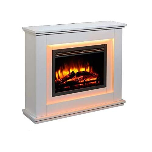 Endeavour Fires Castleton Electric Fireplace Suite 7day Programmable Remote Control