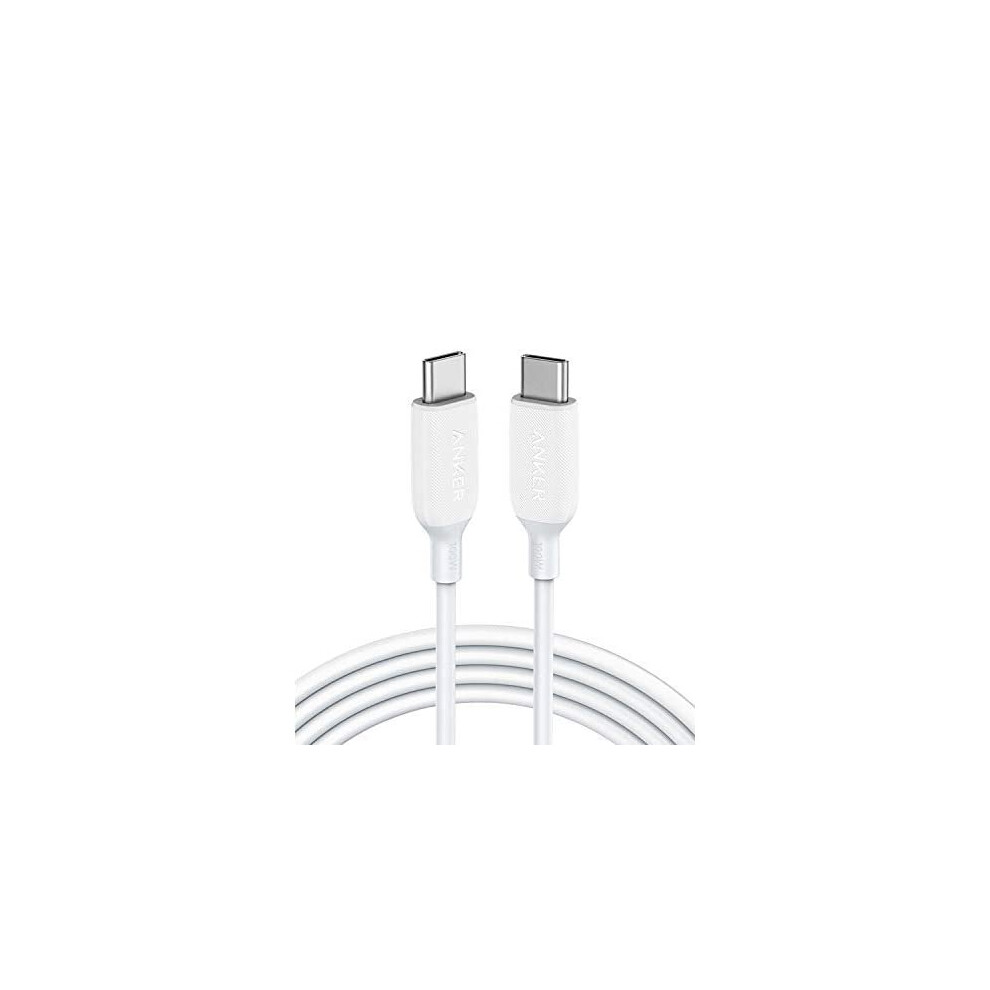 Anker PowerLine III USB C to USB C Charger Cable 100W 6ft 2.0, Type C Charging Cable for MacBook Pro 2020, iPad Pro 2020, iPad Air 4, iPad mini 6