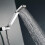 Square High Pressure Shower Head, Woopower Rainfall Universal Hand Held Water Saving Bathroom Handshower 1