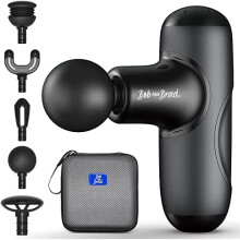 Massage Gun, Bob and Brad Q2 Mini Pocket-Sized Muscle Massage Gun Deep Tissue Massager for Back Leg Shoulder, Portable Percussion Massager with Carry