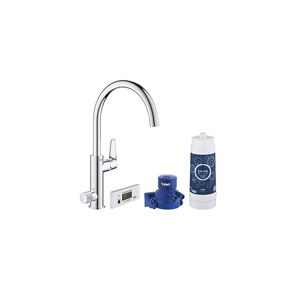 Grohe Blue Pure BauCurve 30385000 Starter Kit Chrome