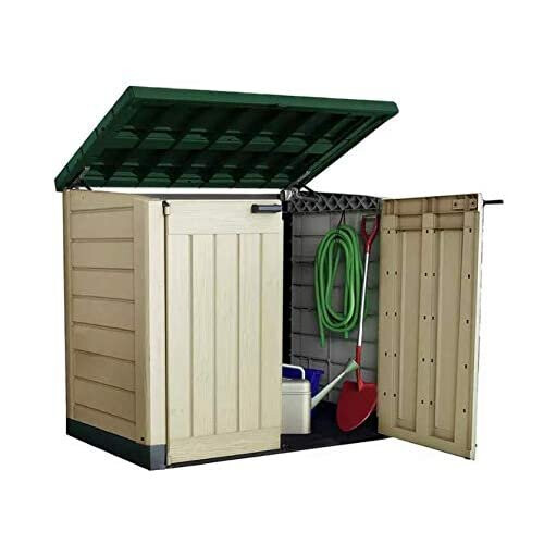 Storage Keter Store It Out Max 1200L Shed - Beige/Green 1