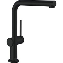 Hansgrohe 72808670 Talis M54 Kitchen Tap 270 with Pull-Out spout, Single Spray Mode matt Black, Comfort Zone mm
