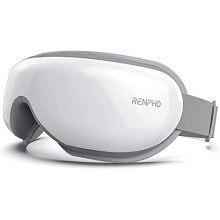 RENPHO Eye Massager with Heat, Air Compression, Wireless Music Rechargeable Eye Therapy Massager for Relieve Eye Strain Dark Circles Eye Bags Dry Eye