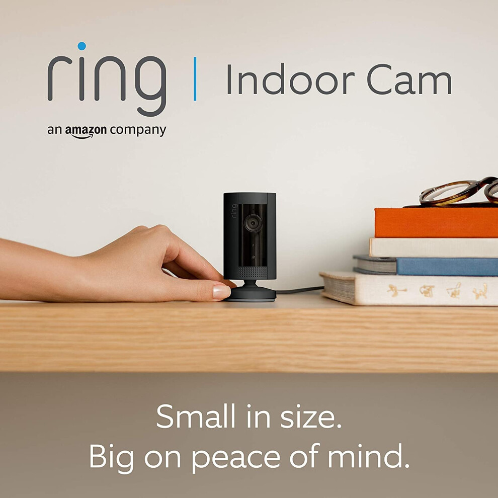 Ring Indoor Cam  Compact Plug-In HD security camera with Two-Way Talk