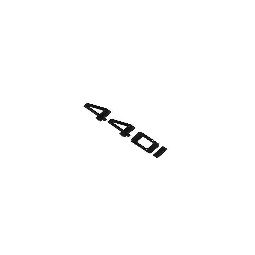 Bmw 440I Rear Lettering For Lid Trunk, Badge, Emblem, 4 Series, Gloss Black 6425724090023