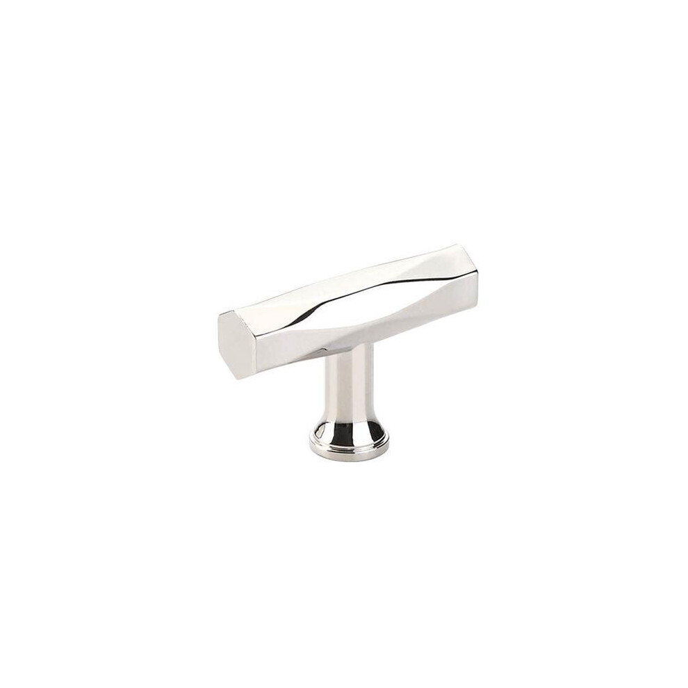 Emtek 86729Us14 2 In. Tribeca Cabinet T-Knob, Polished Nickel 738505062611