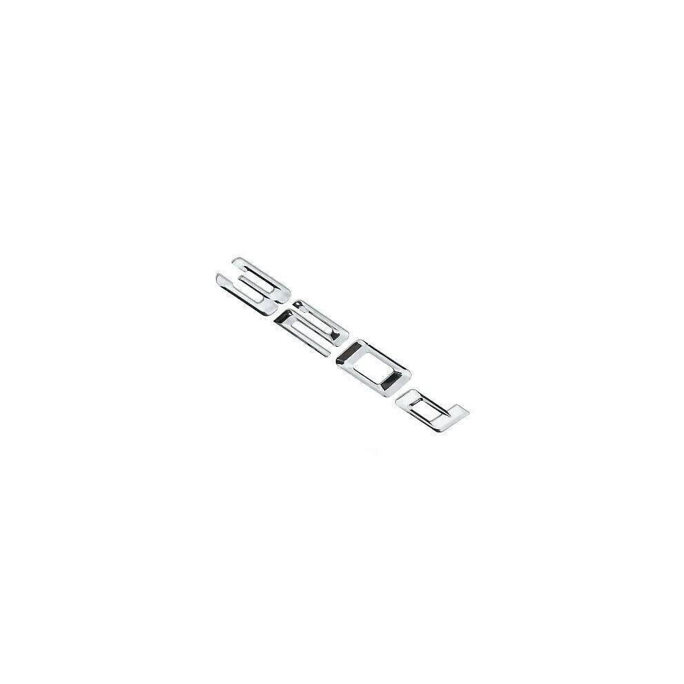 Bmw 320D Rear Lettering For Lid Trunk, Badge, Emblem, 3 Series, Chrome 6425746845854