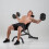 HXGN Weight Bench Adjustable Flat Incline Decline Gym Lifting Workout 11