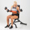 HXGN Weight Bench Adjustable Flat Incline Decline Gym Lifting Workout 13