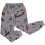 (2-3 Years, Grey) Boys Rocket Blast Off Grey Pyjamas Sleepwear Set 3