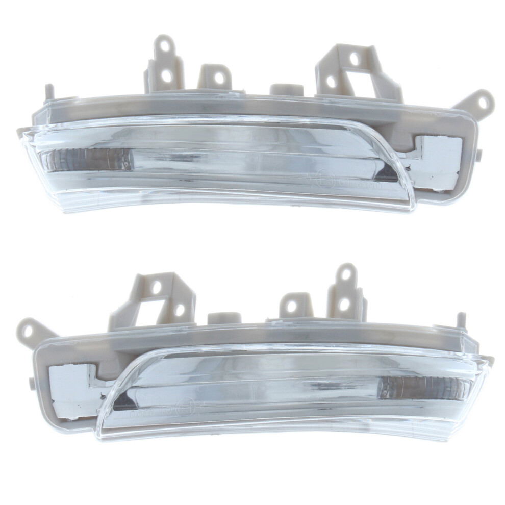 Toyota Prius+ Mpv 2012-2020 Clear Led Wing Door Mirror Indicators Drivers & Passenger Side Light 5056501430452